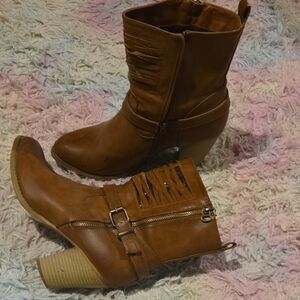Brown Ankle Boots